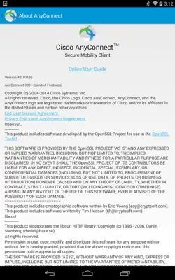 AnyConnect android App screenshot 4